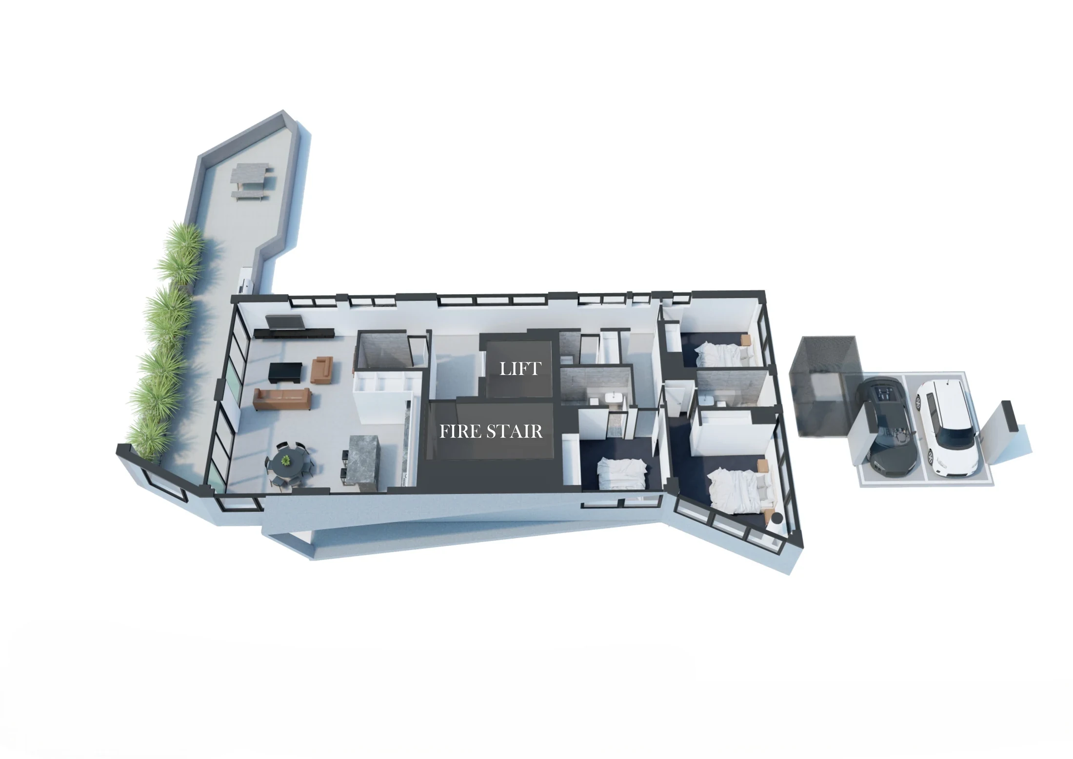 3D floor plan sample 03