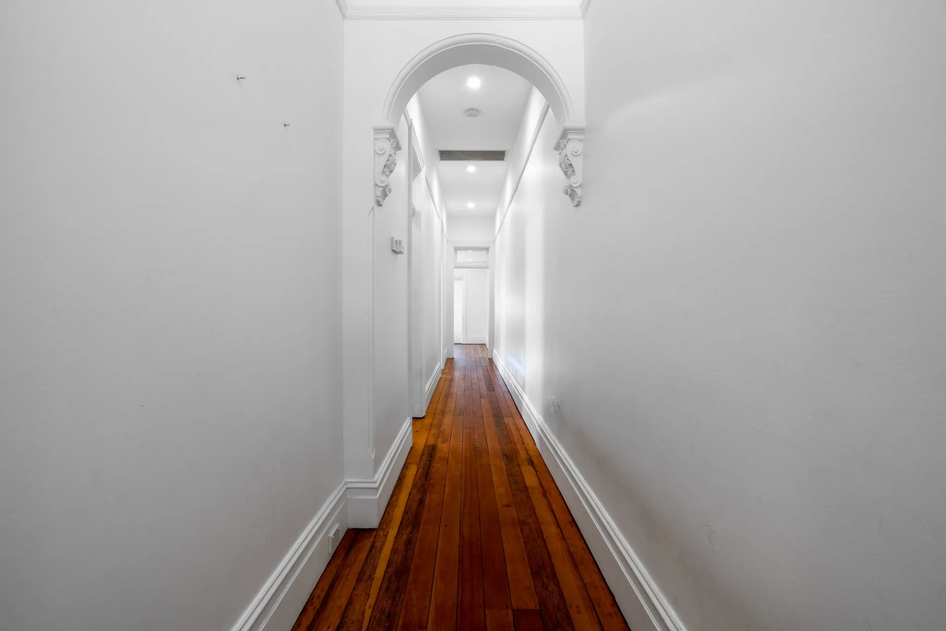 Annandale hallway with timber floors