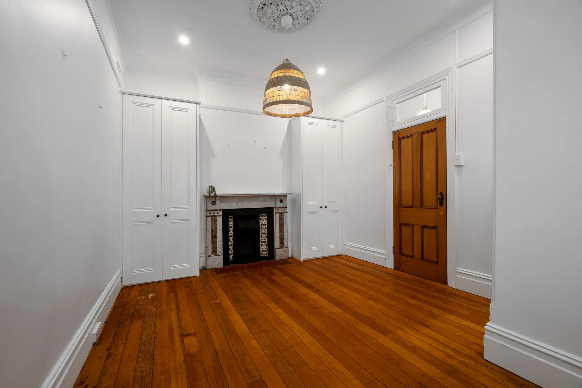Annandale heritage room with fireplace