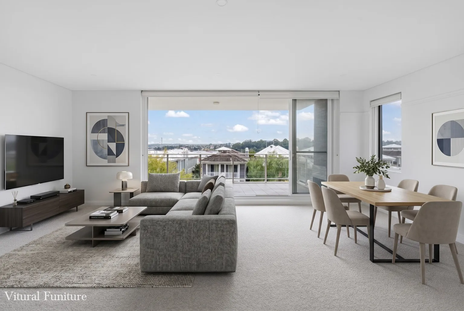 Breakfast Point living room