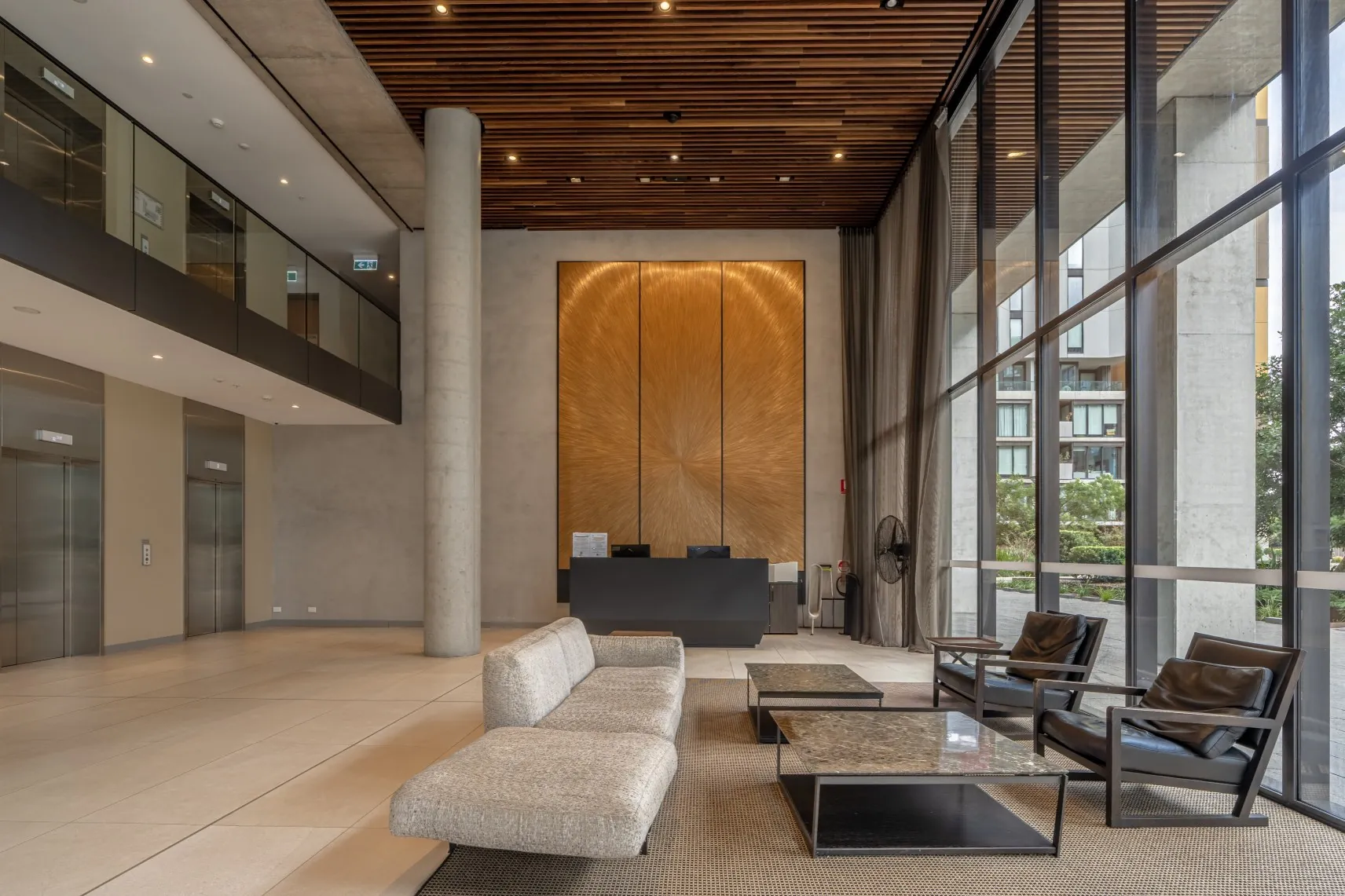 North Ryde apartment lobby