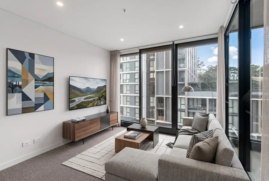 North Ryde living room with virtual furniture